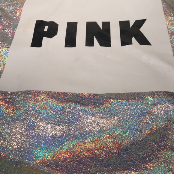 PINK flashy string backpack - Picture 3 of 8